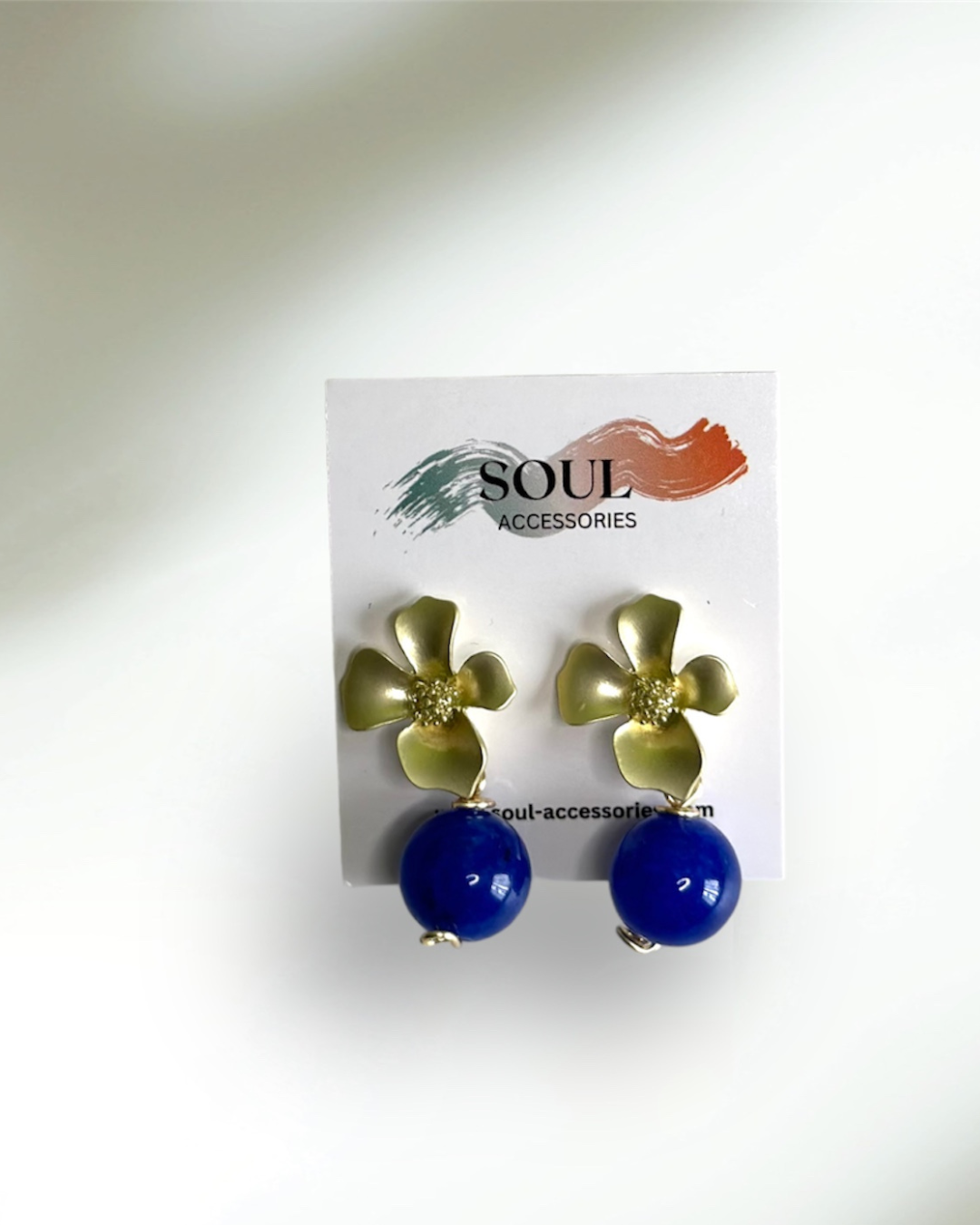 Blue Quartz Earring - Tara