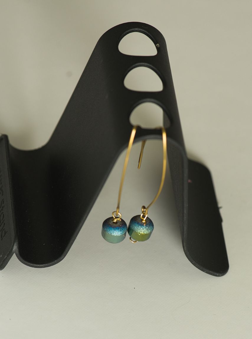 Hanging earrings - Light Blue