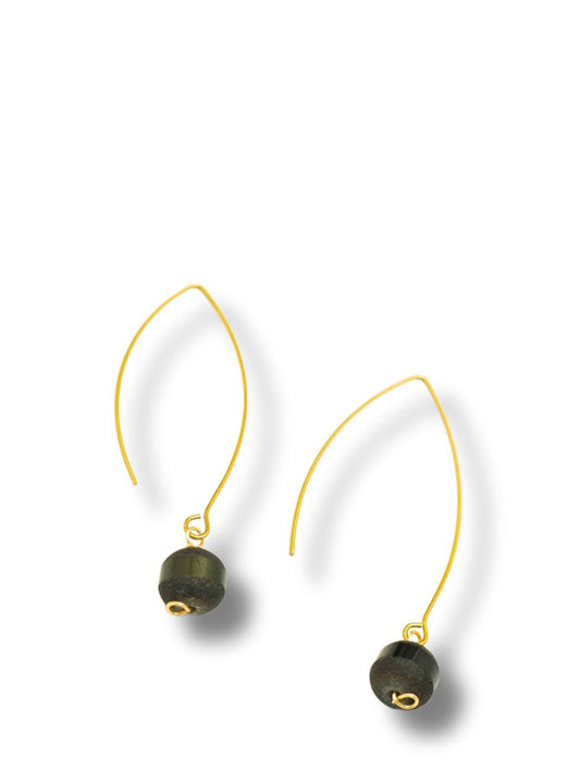 Hanging earrings - Black