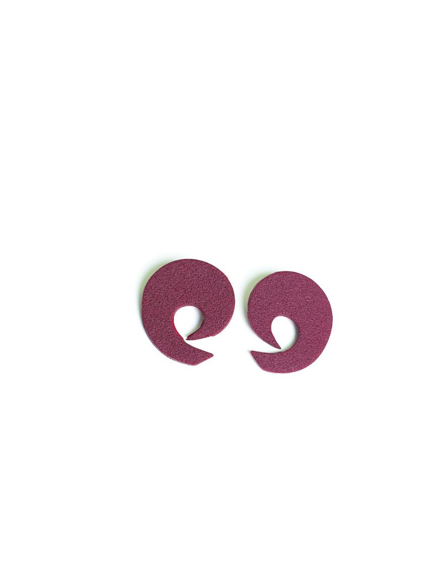 Swirl Polymer Clay Earrings