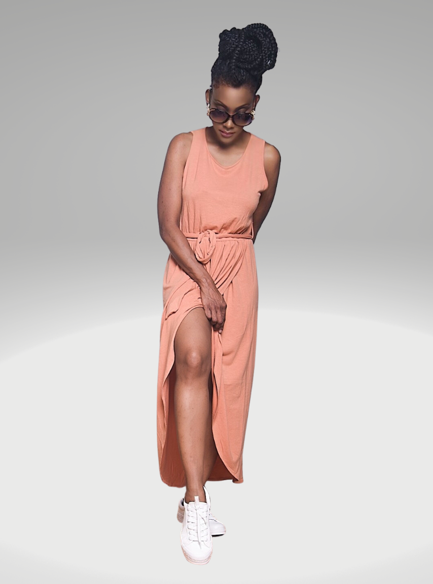 Tulip Dress - Butter Orange