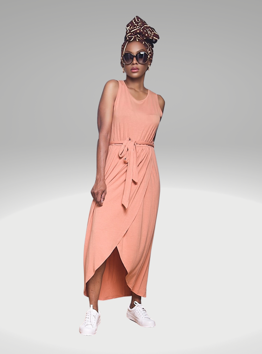 Tulip Dress - Butter Orange