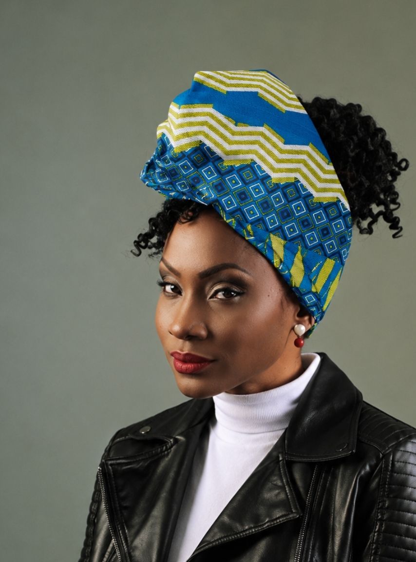 Wire Headwrap - Brandy