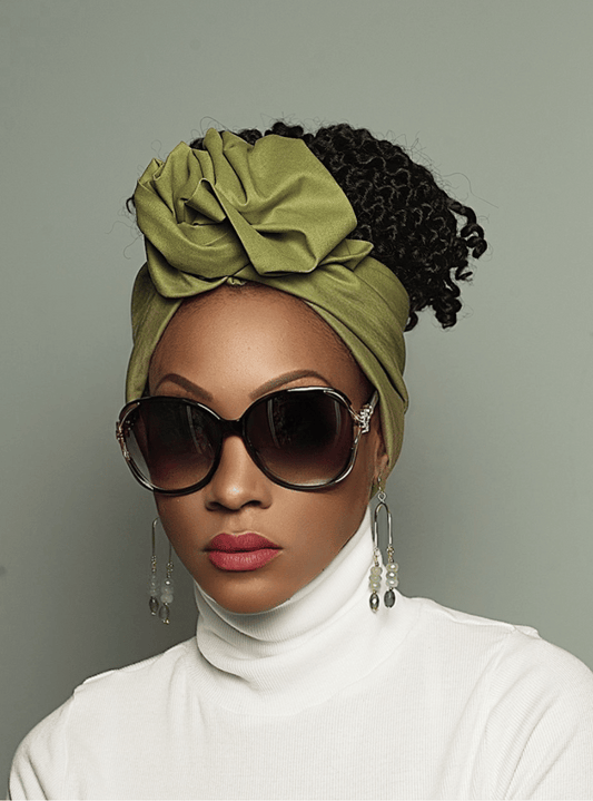Elevate your headwrap game with our unique twist-and-bend design!Green Olive Twist Head Wrap, Flexible Wire Head Wrap, Top Knot, Turban, Vibrant Twist Tie, Versatile Wire Headband. Wire headwrap.