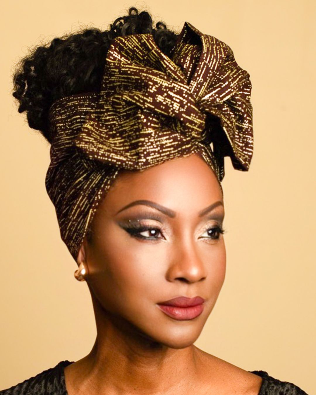 Wire Headwrap - Kendi Brown