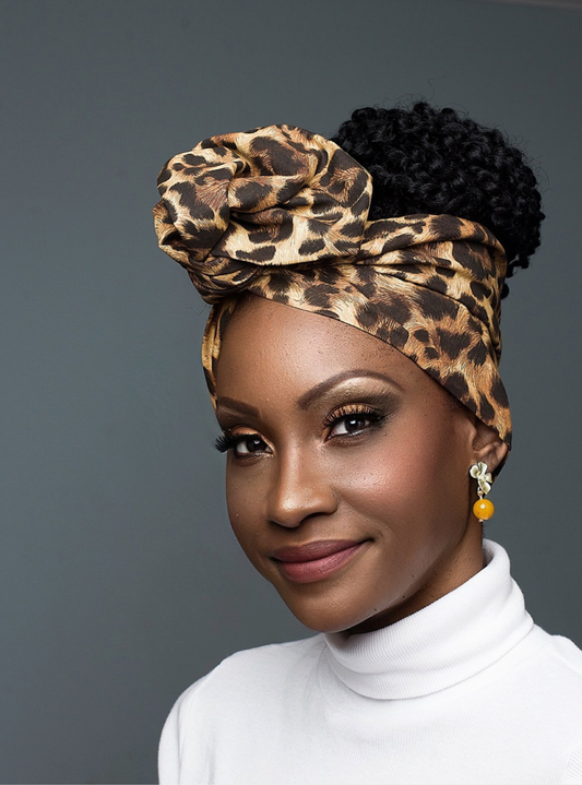 Animal Print Wire headwrap