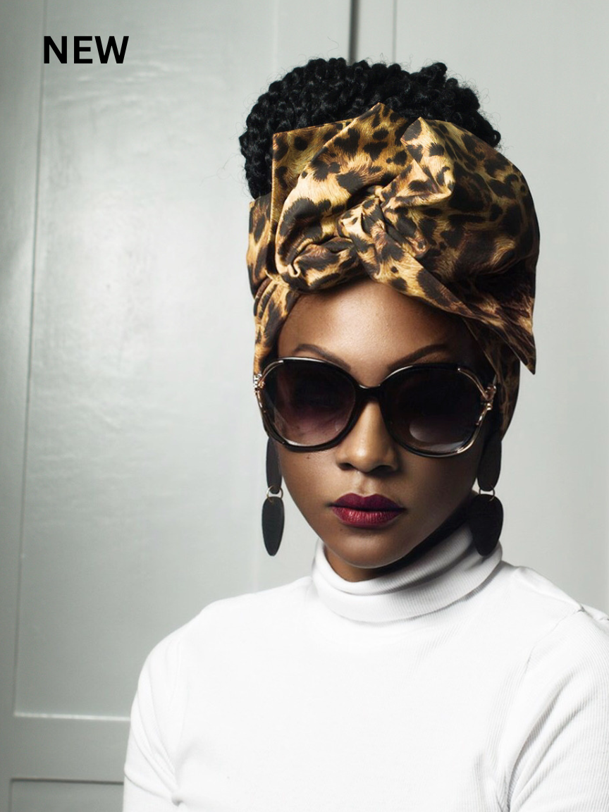 Wire Headwrap - Zena Animal Print
