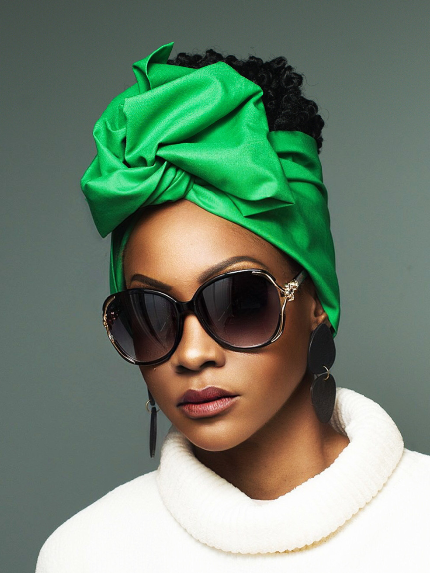 Green Wire headwrap