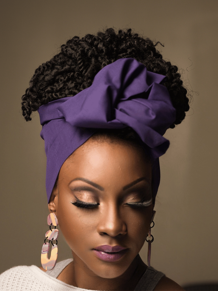 Wire Headwrap VIOLETH Purple Solid Wire Band – Soul Accessories