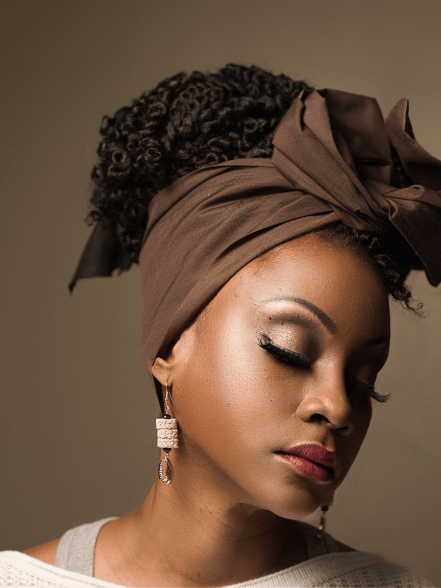 brown Wire headwrapgreen Wired headwrap, Wired headband.vibrant This headwrap stylish and functional. It helps keep your hair off your face and neck, keeping you cool, calm, and collected. No more sticky hair moments ruining your summer fun! Wire Headwrap perfect gift for her on Valentines Day. African American Headwrap, Twist Head Wrap, Flexible Wire Head Wrap, Top Knot, Turban, Vibrant Twist Tie, Versatile Wire Headband, Best Wire headwrap, head wraps for woman. Wire Headband