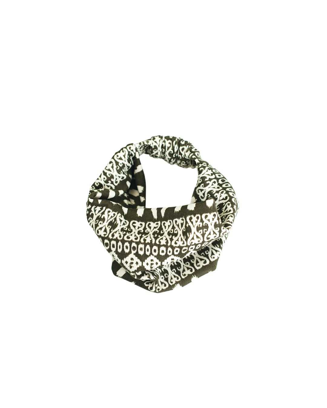Tribal Olive Headband 1