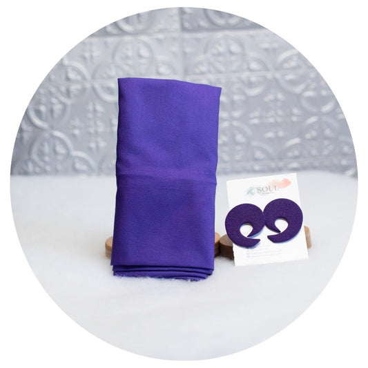 Bundle Wrap + Earrings / Violeth