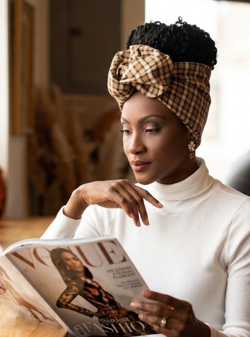 Wire Headwrap - Mocha