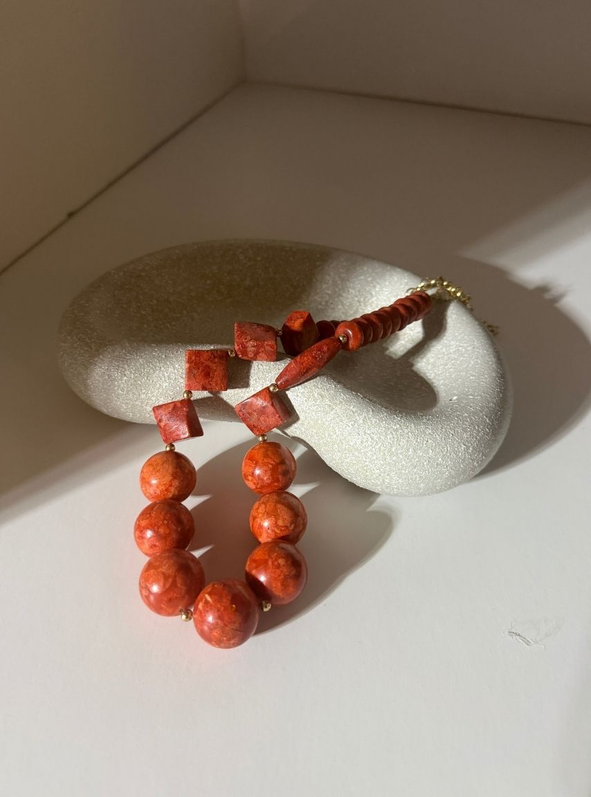 Coral Sponge Necklace