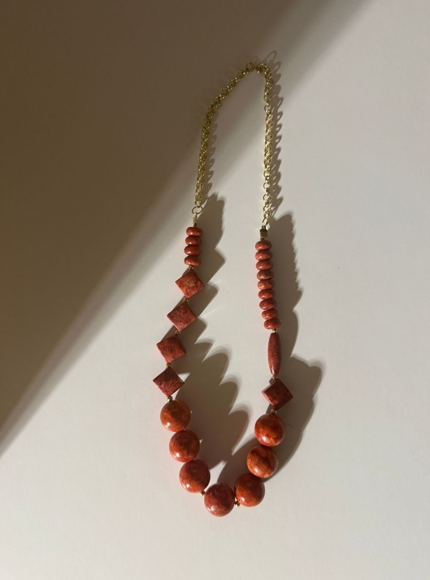 Coral Sponge Necklace