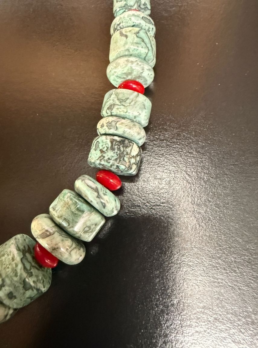 Red Cross Pendant Necklace – Bold Cultural Elegance