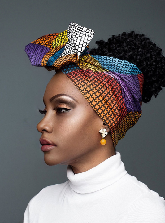 Wire Headwrap - Kelly Multicolor