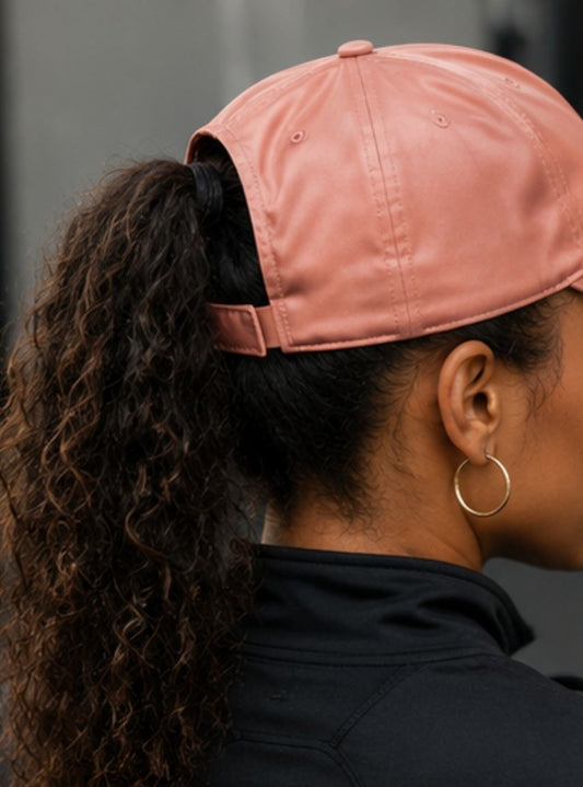 Blush Ponytail Baseball Cap