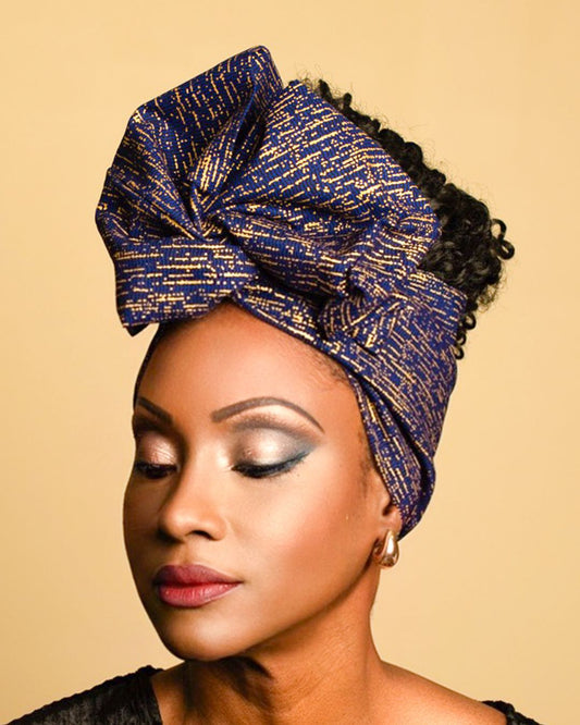 Wire Headwrap - Kendi Blue
