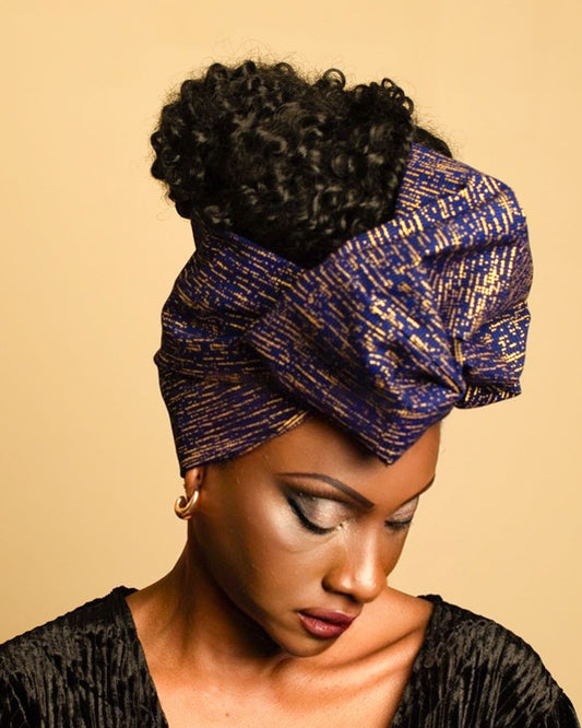 Wire Headwrap - Kendi Blue