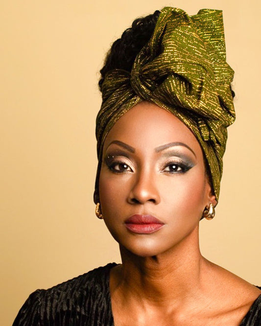 Wire Headwrap - Kendi Olive