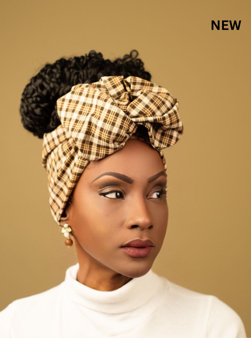 Wire Headwrap - Mocha