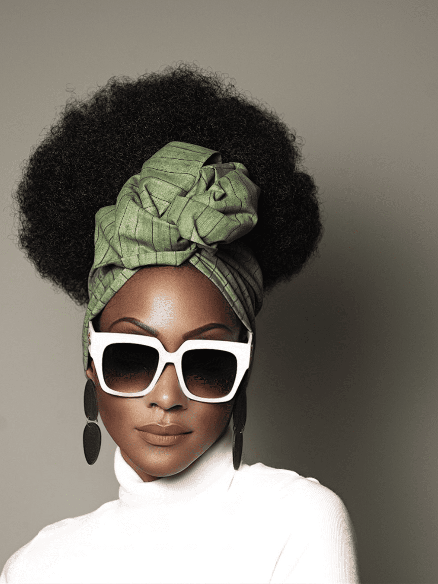 Wired Headwrap - Sage Planky
