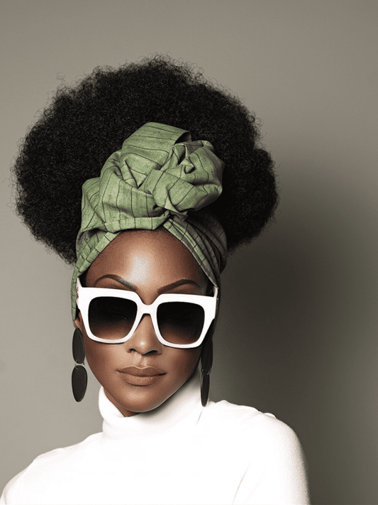 Wired Headwrap - Sage Planky